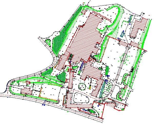 Plan topographique de recollement